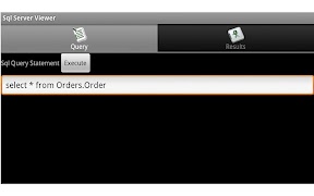 Sql Server Viewer Trial-Tablet captura de pantalla 2