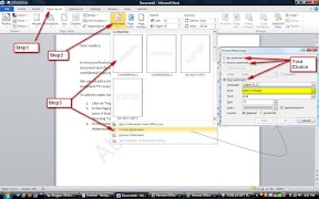 MIS Word 2010 Tutorial تصوير الشاشة 4