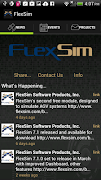 FlexSim 포스터