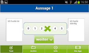 COPD App syot layar 3