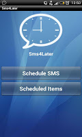 Sms 4 Later Plakat