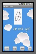 ABC Write Right - Skill Game poster