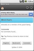 Weird Facts screenshot 1
