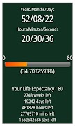 Life Expectancy Timer poster