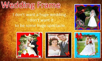 برنامه‌نما Wedding Frames Collage Maker عکس از صفحه