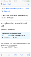 Missed Call & SMS Mailer screenshot 2