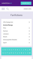 myfanfiction.net تصوير الشاشة 1
