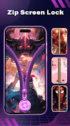 Zipper Lock - Zip Screen Theme Screenshot 1
