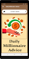 Daily Millionaire Advice poster