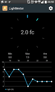 برنامه‌نما Lux Meter (Light Meter) عکس از صفحه