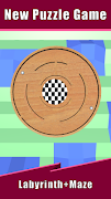Wooden Labyrinth Maze Puzzle 3 스크린샷 7