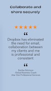 برنامه‌نما Dropbox: Secure Cloud Storage عکس از صفحه