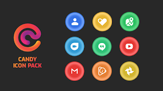 Candy Icon Pack screenshot 1