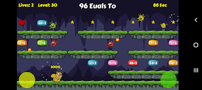 برنامه‌نما Monster Math عکس از صفحه