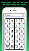 برنامه‌نما Fabrication Calculator عکس از صفحه