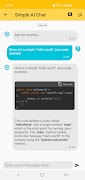 Simple AI Chat الملصق