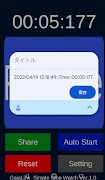 Simple stopwatch [regular] captura de pantalla 3