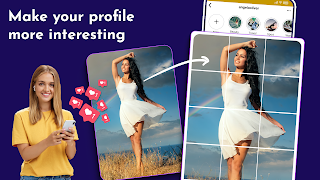 برنامه‌نما Grid Maker - Post Photo Split عکس از صفحه