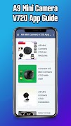 A9 Mini Camera V720 App Guide penulis hantaran