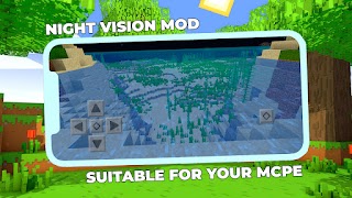 7 Schermata Night Vision Mod Minecraft PE