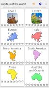 Capitals of the World - Quiz स्क्रीनशॉट 2