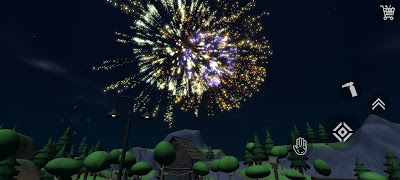 برنامه‌نما Fireworks Simulator 3D عکس از صفحه