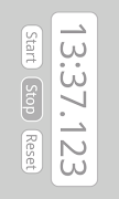 Simple chronometer スクリーンショット 1