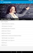 Learn Vector Algebra captura de pantalla 6