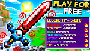 برنامه‌نما Ultimate Sword Mod Minecraft عکس از صفحه