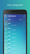 iCall Recorder capture d'écran 4