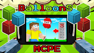 Balloons mod for Minecraft スクリーンショット 3