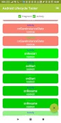 Android Lifecycle Tester imagem de tela 5