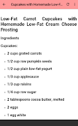Low Fat Recipes скриншот 4