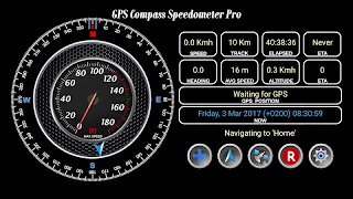 GPS Compass Speedometer syot layar 2
