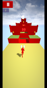 Obstacles Course, Run Game: Red Man Jumping, Rush imagem de tela 3