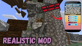 Realistic Mod For Minecraft PE скриншот 3