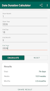Date Duration Calculator screenshot 3