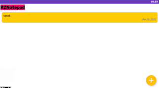 RZ NOTEPAD capture d'écran 1