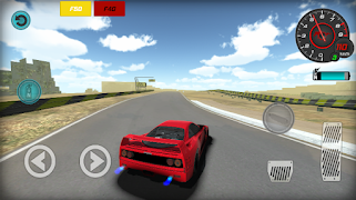 F40 Car Simulator syot layar 1