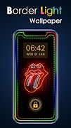 برنامه‌نما Phone Screen Edge Border Light عکس از صفحه