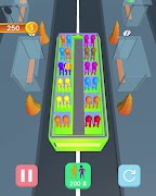 Bus Sort Color Puzzle Game screenshot 1