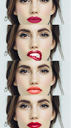برنامه‌نما Lips Makeup Camera عکس از صفحه