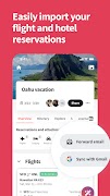 Wanderlog - Trip Planner App اسکرین شاٹ 6