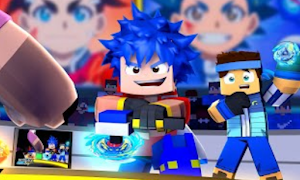 Mod Beyblade Addon für MCPE Ad Plakat