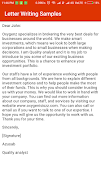 Letter Writing Samples screenshot 7