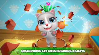 برنامه‌نما Kitty Crash:Cat Simulator Game عکس از صفحه