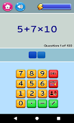 برنامه‌نما Math Games - Learn Cool Brain  عکس از صفحه