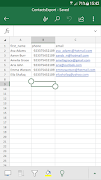 Import Export Contacts 스크린샷 5