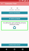 Contraction timer اسکرین شاٹ 1