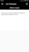 Law Dictionary screenshot 2